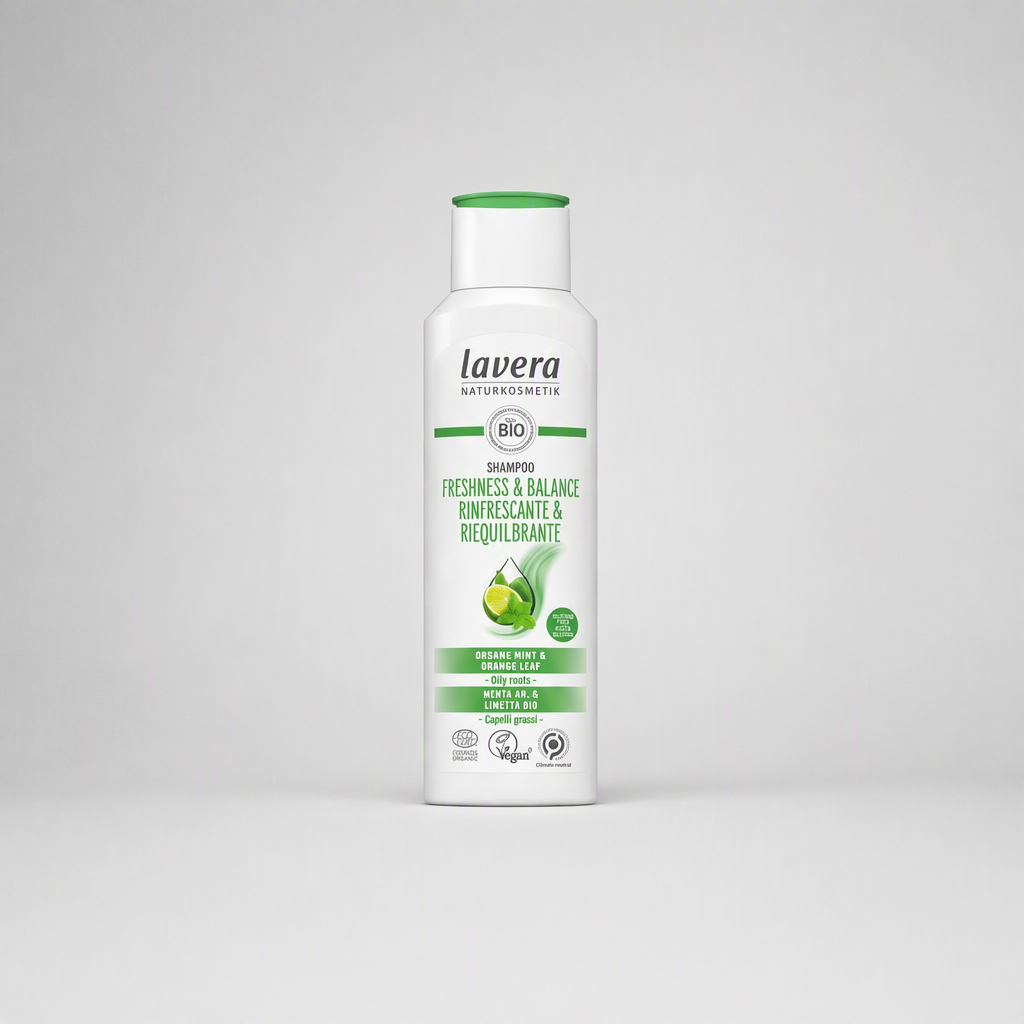 Lavera Champu Equilibra y Refresca para Cabello y Raices Grasas 250ml - LAVERA - cosmética natural