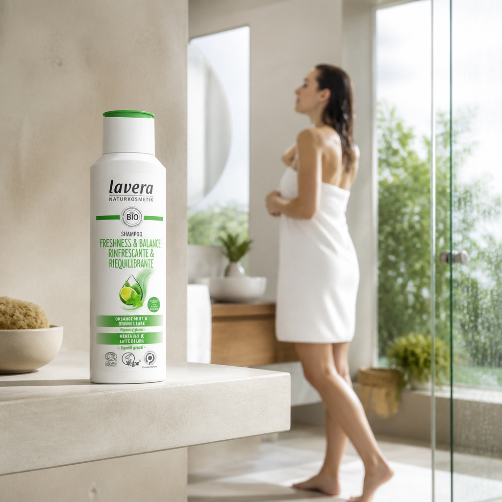 Lavera Champu Equilibra y Refresca para Cabello y Raices Grasas 250ml - LAVERA - cosmética natural