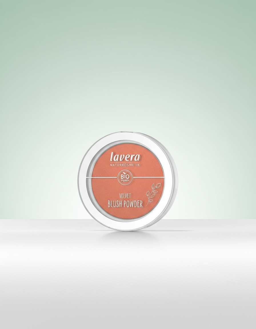 Lavera Colorete Polvo Velvet 01 Rosa Peach - LAVERA - cosmética natural