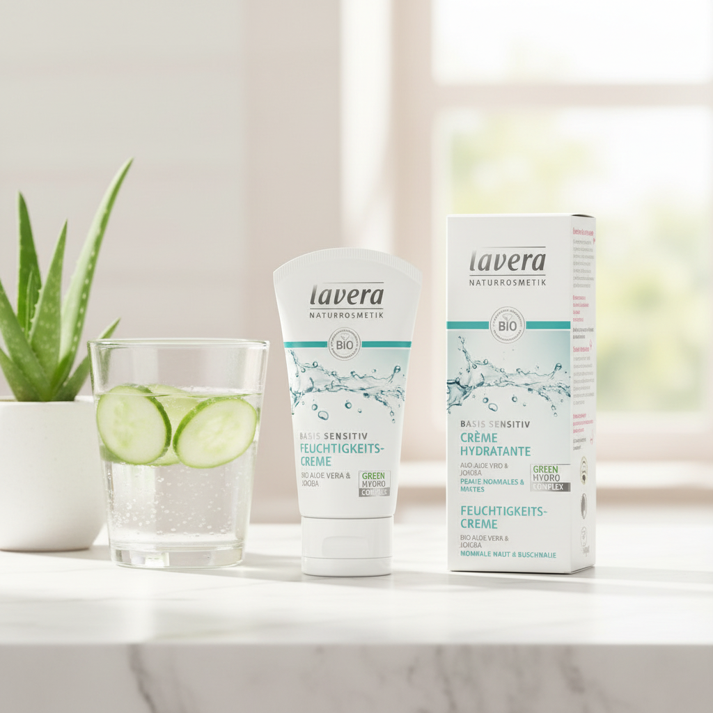 Lavera Crema Día Hidratante Basis Sensitiv 50ml - LAVERA - cosmética natural