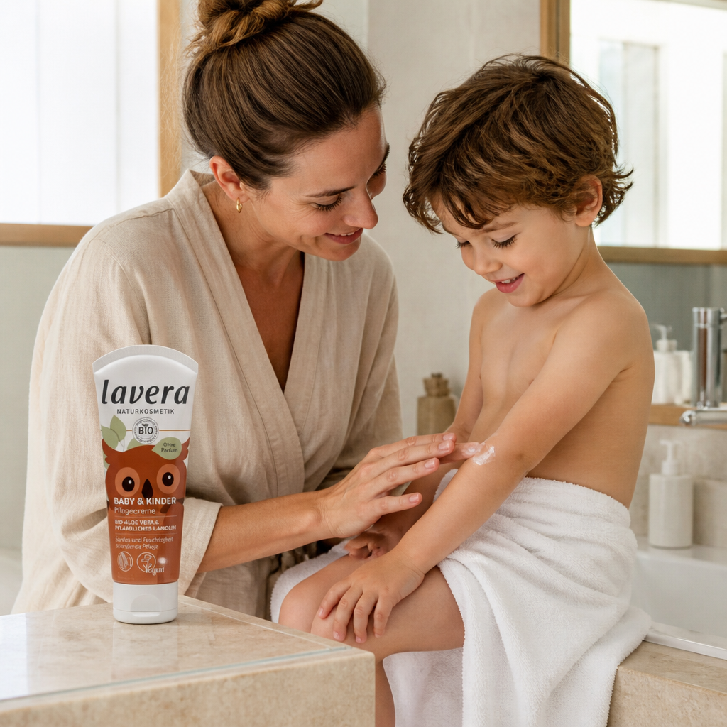 Lavera Crema Hidratante Ultra Suave Bebés y Niños 75ml - LAVERA - cosmética natural
