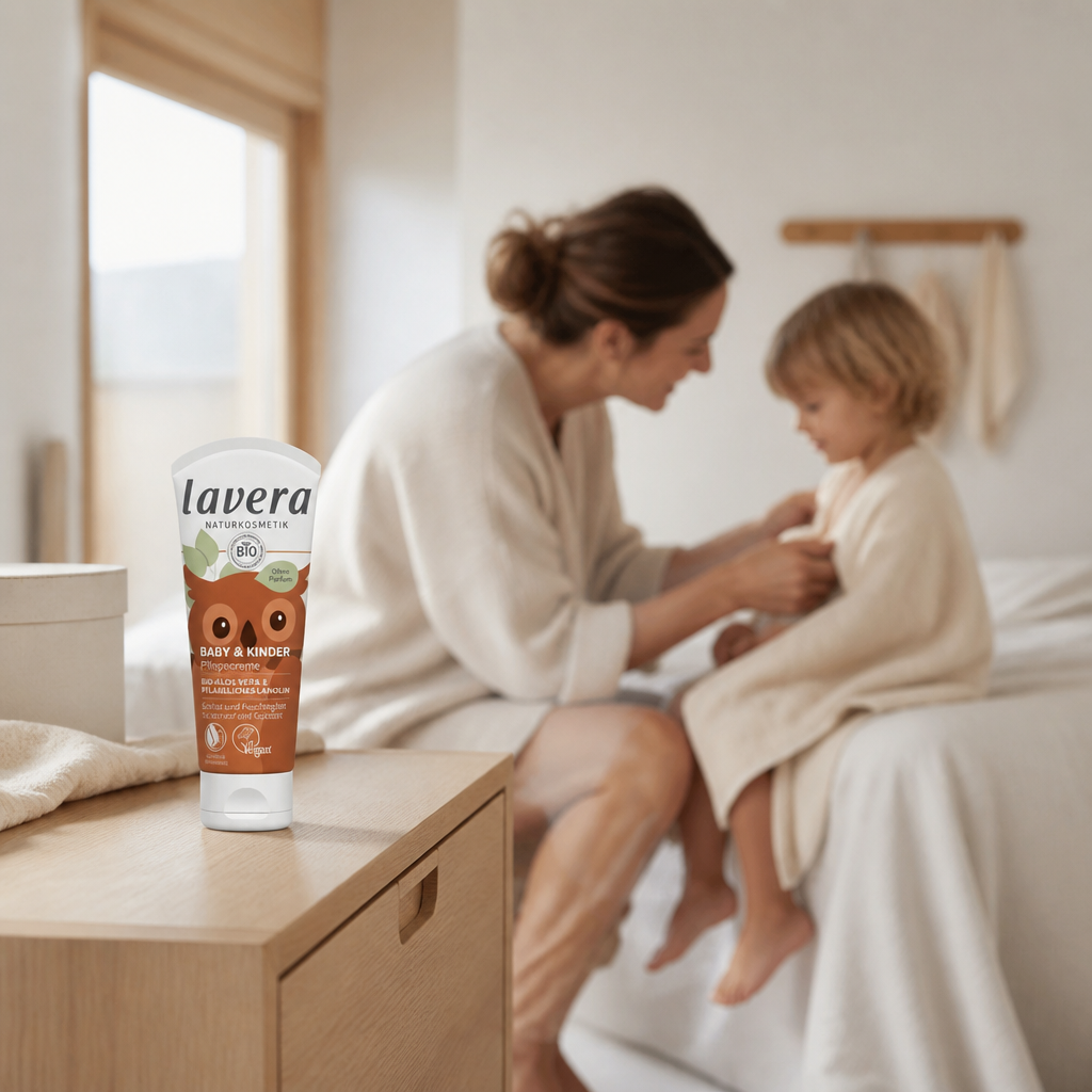 Lavera Crema Hidratante Ultra Suave Bebés y Niños 75ml - LAVERA - cosmética natural