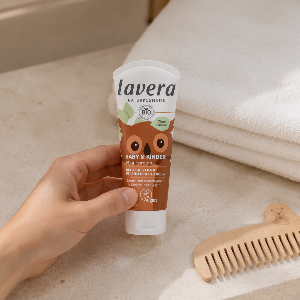 Lavera Crema Hidratante Ultra Suave Bebés y Niños 75ml - LAVERA - cosmética natural