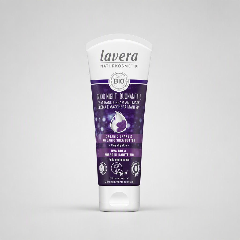 Lavera Crema Manos y Mascarilla Buenas Noches 75ml - LAVERA - cosmética natural