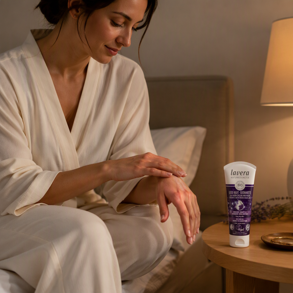 Lavera Crema Manos y Mascarilla Buenas Noches 75ml - LAVERA - cosmética natural