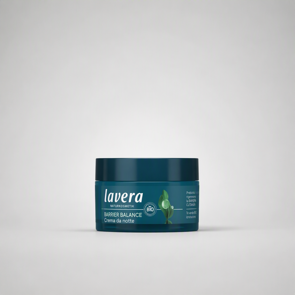 Lavera Crema Noche Barrier Balance Prebióticos y Té Verde 50ml - LAVERA - cosmética natural