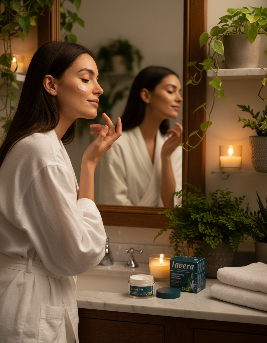 Lavera Crema Noche Q10 Basis Sensitiv 50ml