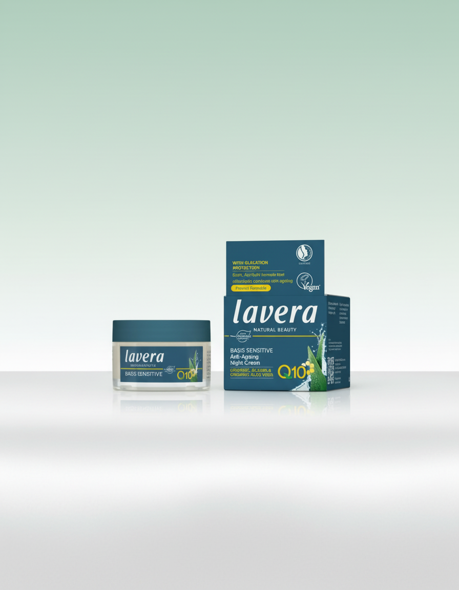 Lavera Crema Noche Q10 Basis Sensitiv 50ml