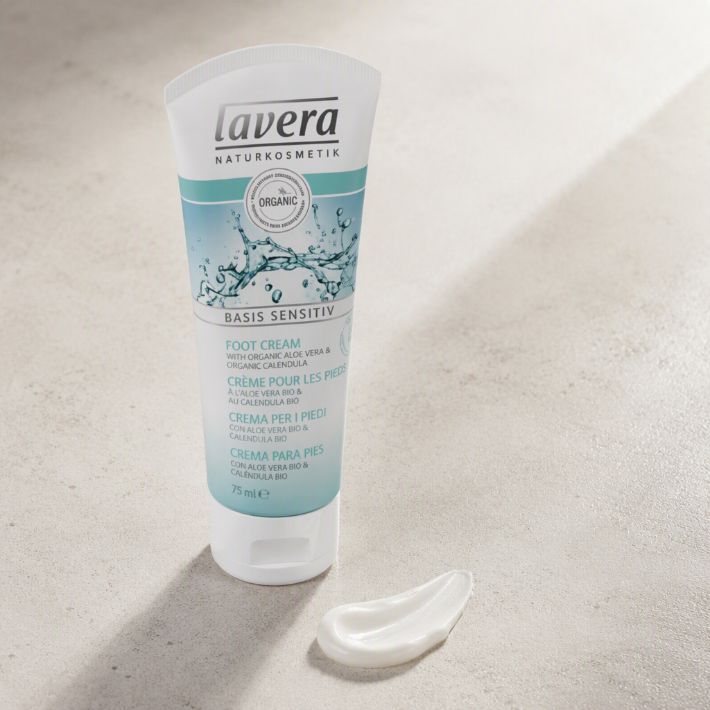 Lavera Crema Pies Basis Sensitive 75ml - LAVERA - cosmética natural