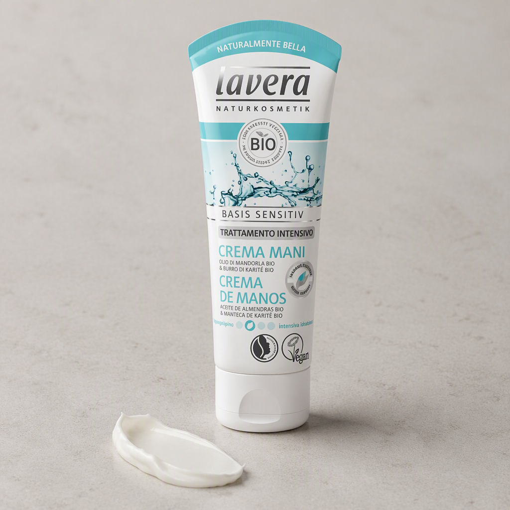 Lavera Crema manos Basis Sensitiv 75ml - LAVERA - cosmética natural