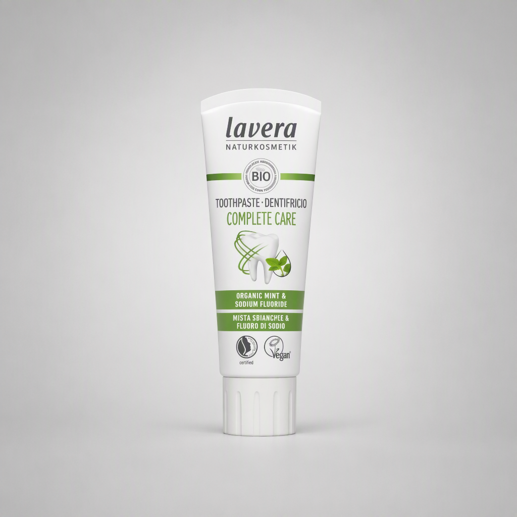Lavera Dentífrco Cuidado Completo Menta Fluor Basis Sensitiv 75ml - LAVERA - cosmética natural