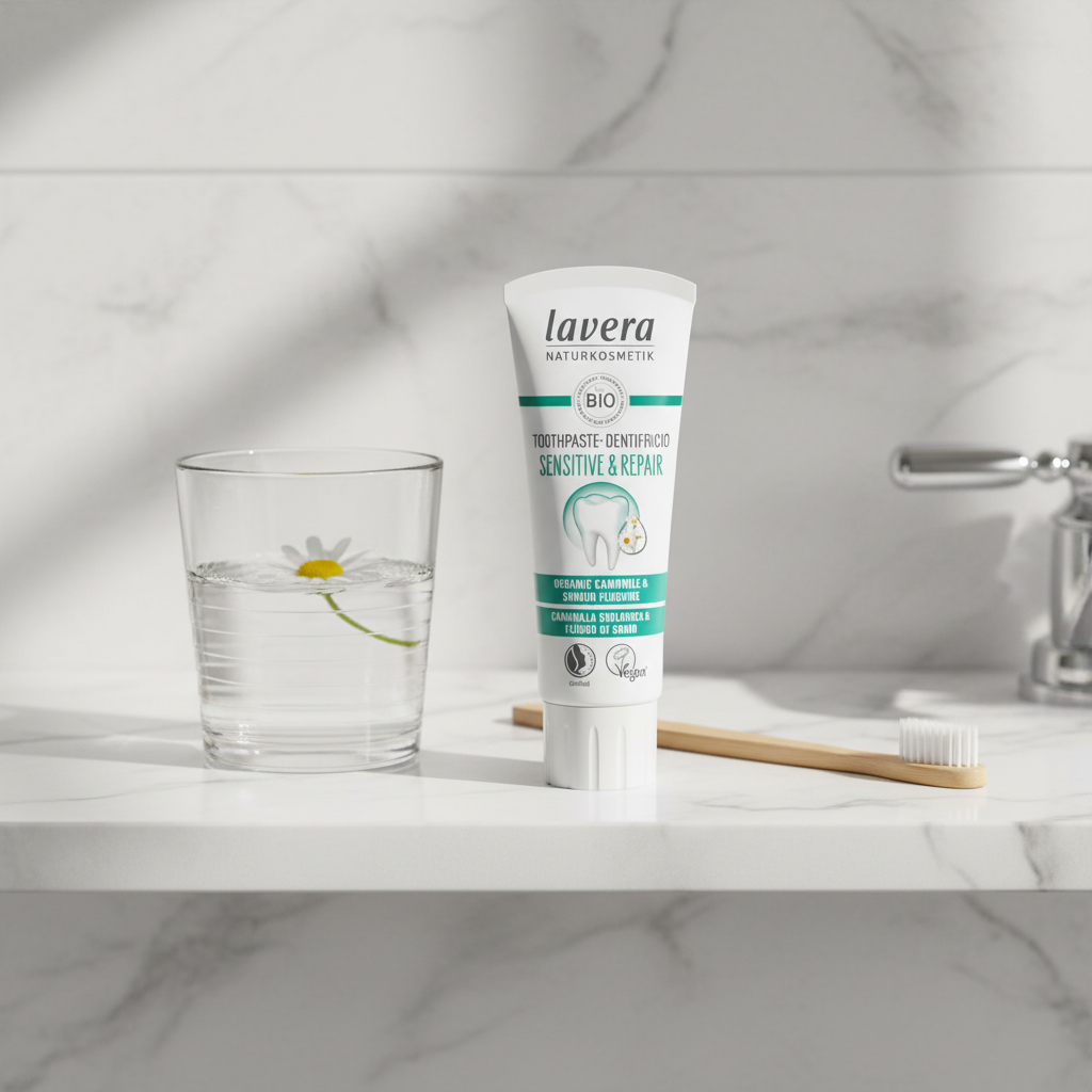 Lavera Dentífrico Dientes Sensibles Manzanilla y Fluor 75ml