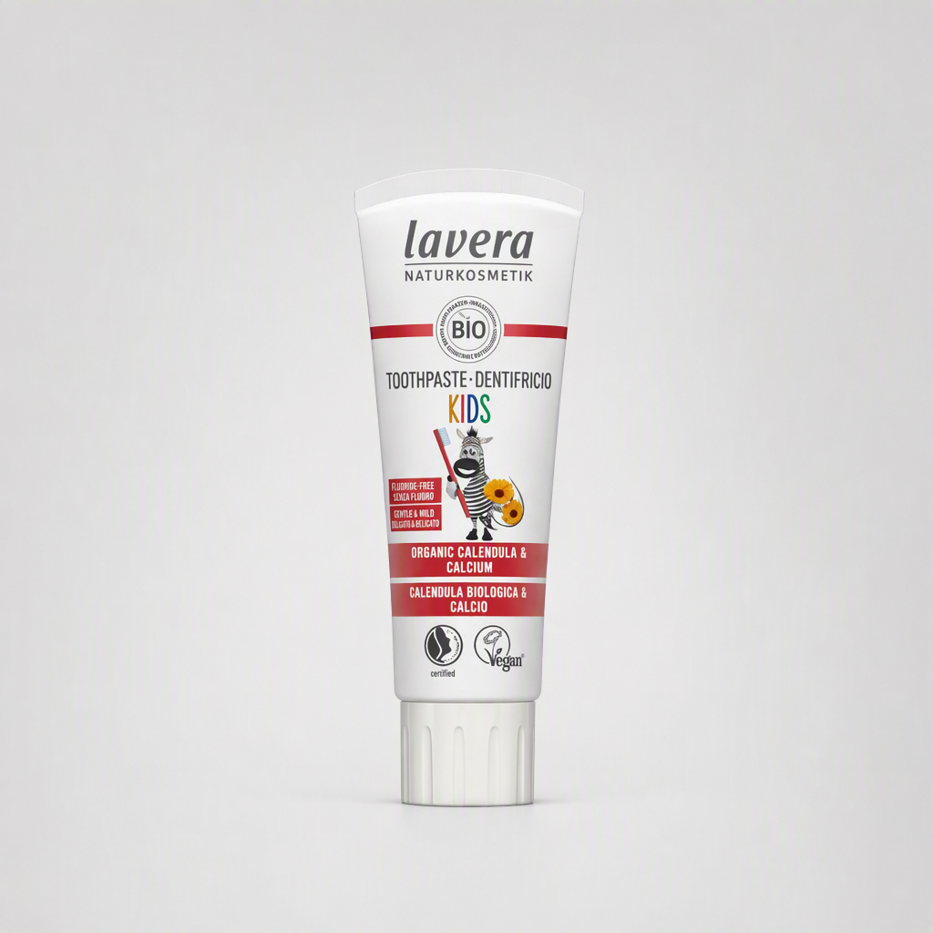 Lavera Dentífrico Niños Sin Flúor Caléndula & Calcio 75ml - LAVERA - cosmética natural