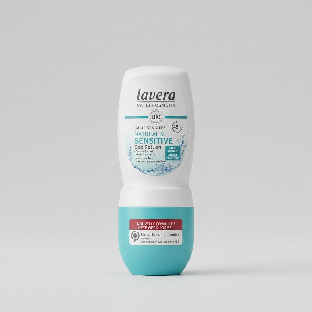 Lavera Desodorante Roll-on 48h Basis Sensitiv & Natural 50ml - LAVERA - cosmética natural