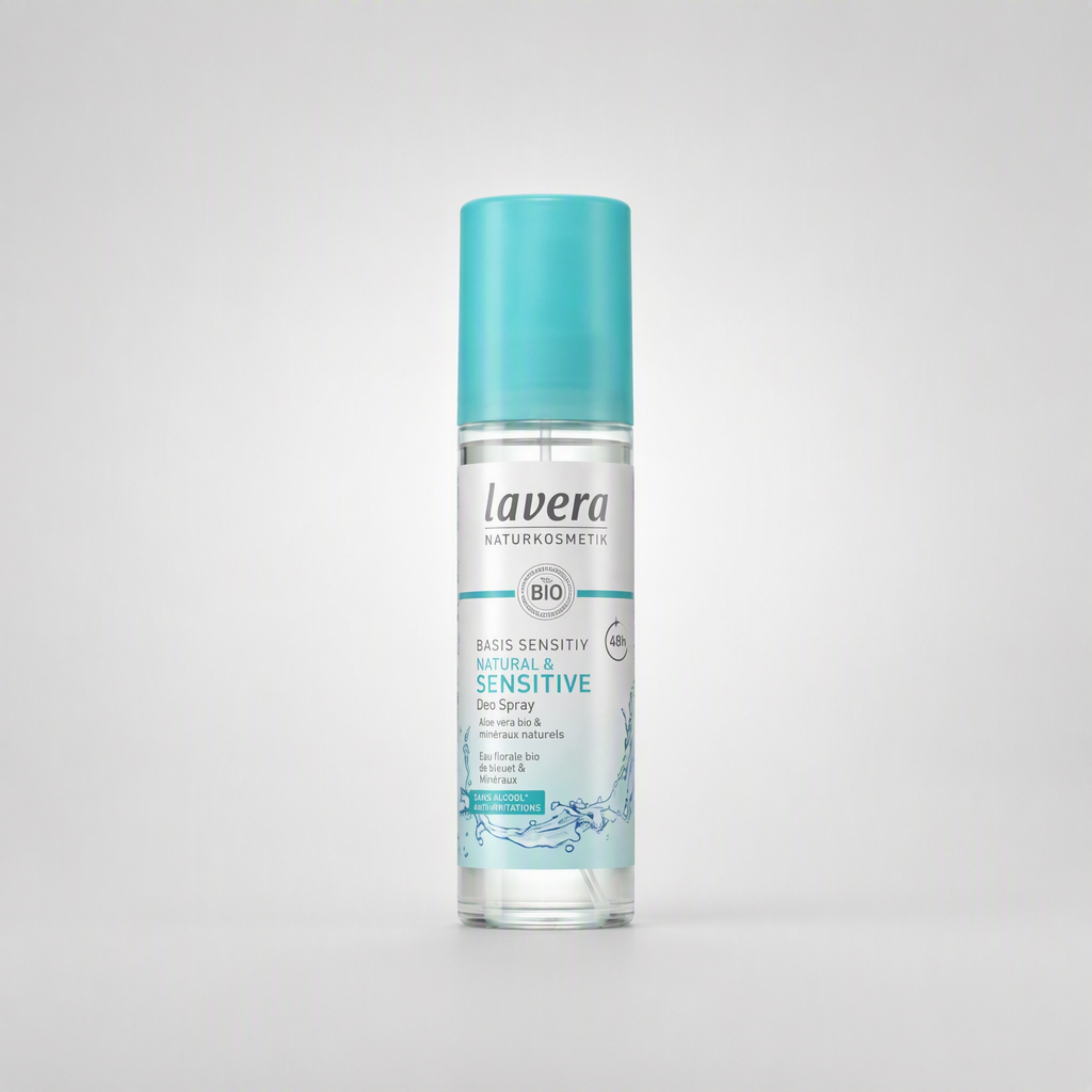Lavera Desodorante Spray 48h Basis Sensitiv & Natural 75ml - LAVERA - cosmética natural