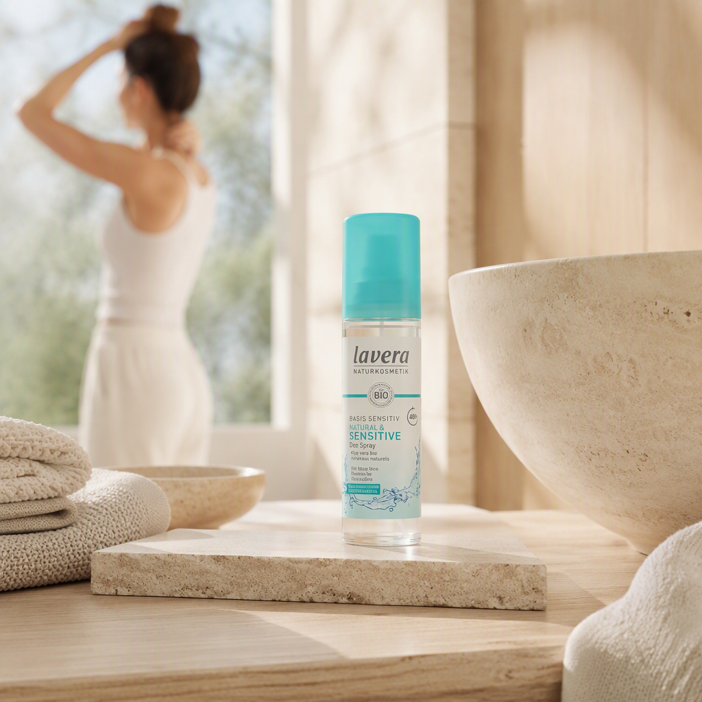 Lavera Desodorante Spray 48h Basis Sensitiv & Natural 75ml - LAVERA - cosmética natural