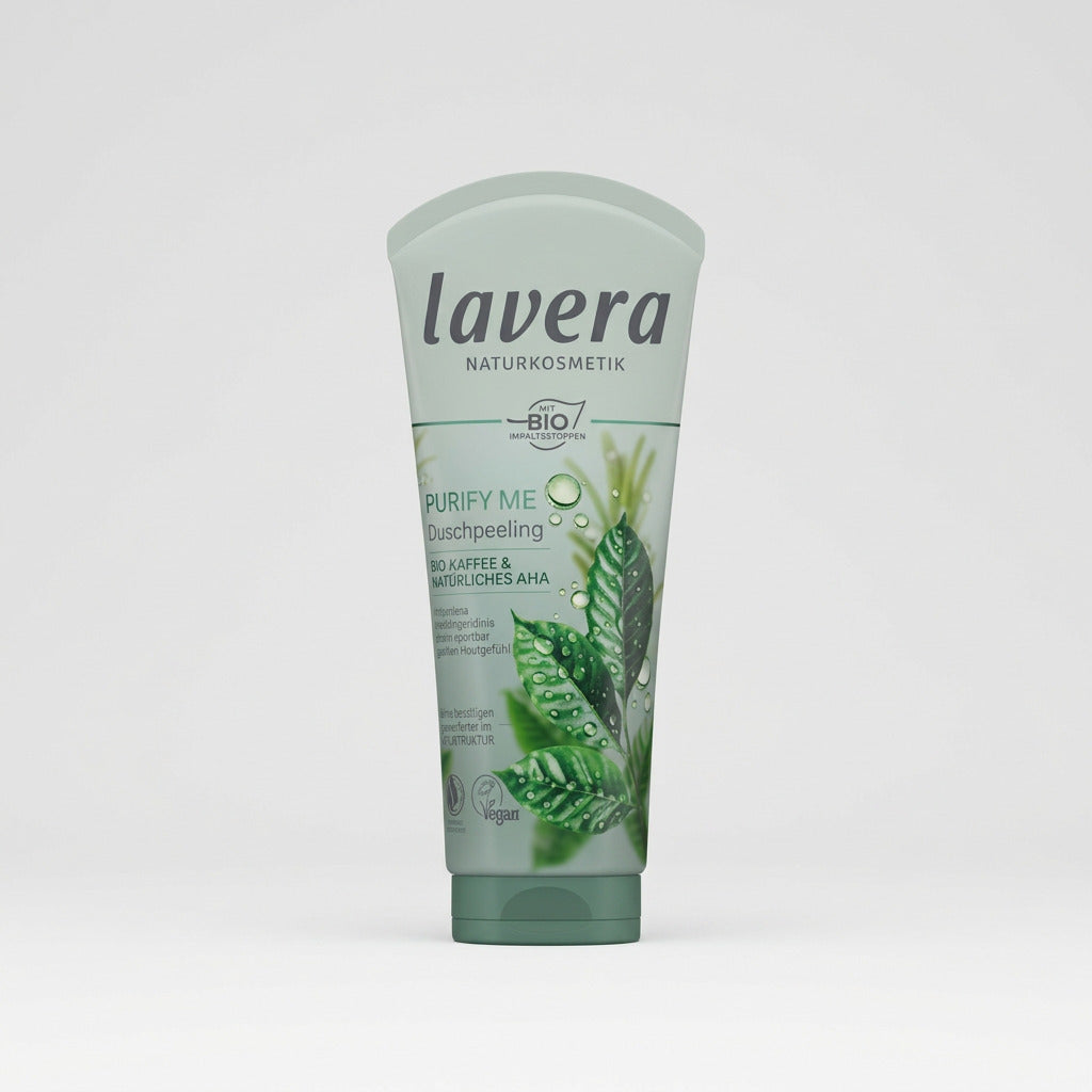 Lavera Exfoliante Corporal Purify Me Café y AHA 200ml - LAVERA - cosmética natural