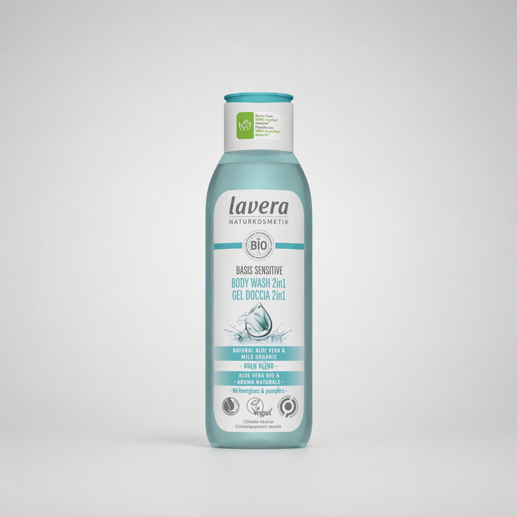 Lavera Gel Ducha & Champú 2en1 Basis Sensitiv 250ml - LAVERA - cosmética natural