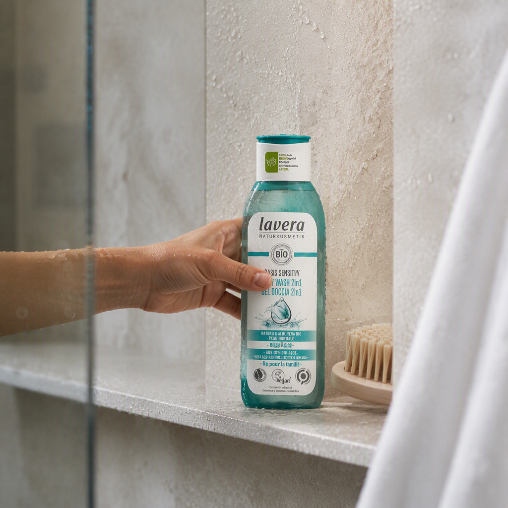 Lavera Gel Ducha & Champú 2en1 Basis Sensitiv 250ml - LAVERA - cosmética natural