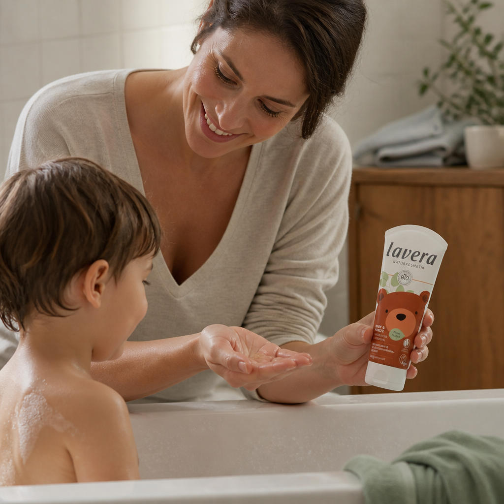 Lavera Gel Ducha & Champú Bebés y Niños 200ml - LAVERA - cosmética natural