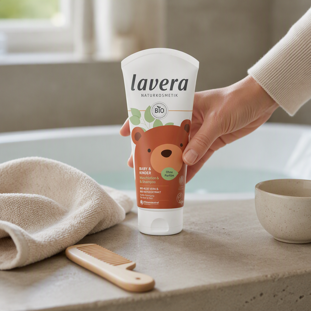 Lavera Gel Ducha & Champú Bebés y Niños 200ml - LAVERA - cosmética natural