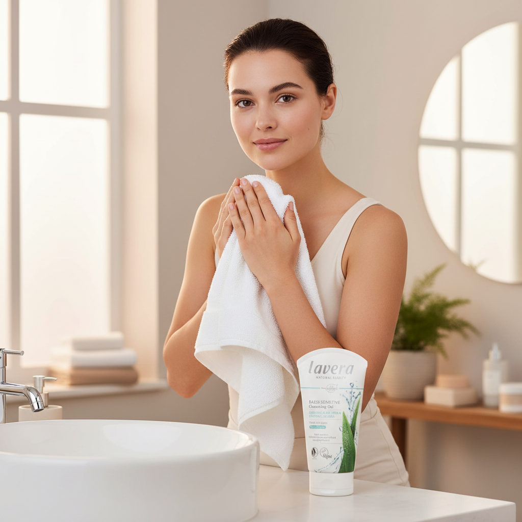 Lavera Gel Limpiador Facial Basis Sensitiv Aloe y Jojoba 125ml