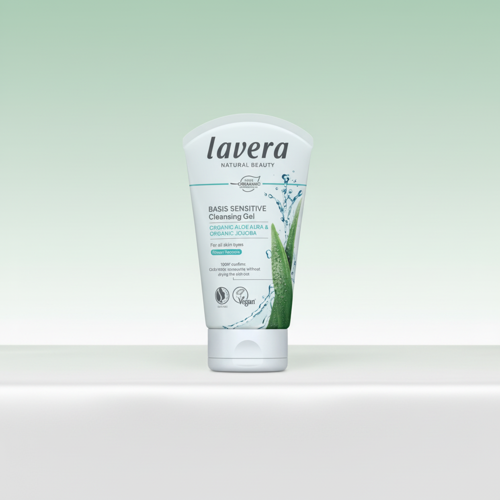 Lavera Gel Limpiador Facial Basis Sensitiv Aloe y Jojoba 125ml