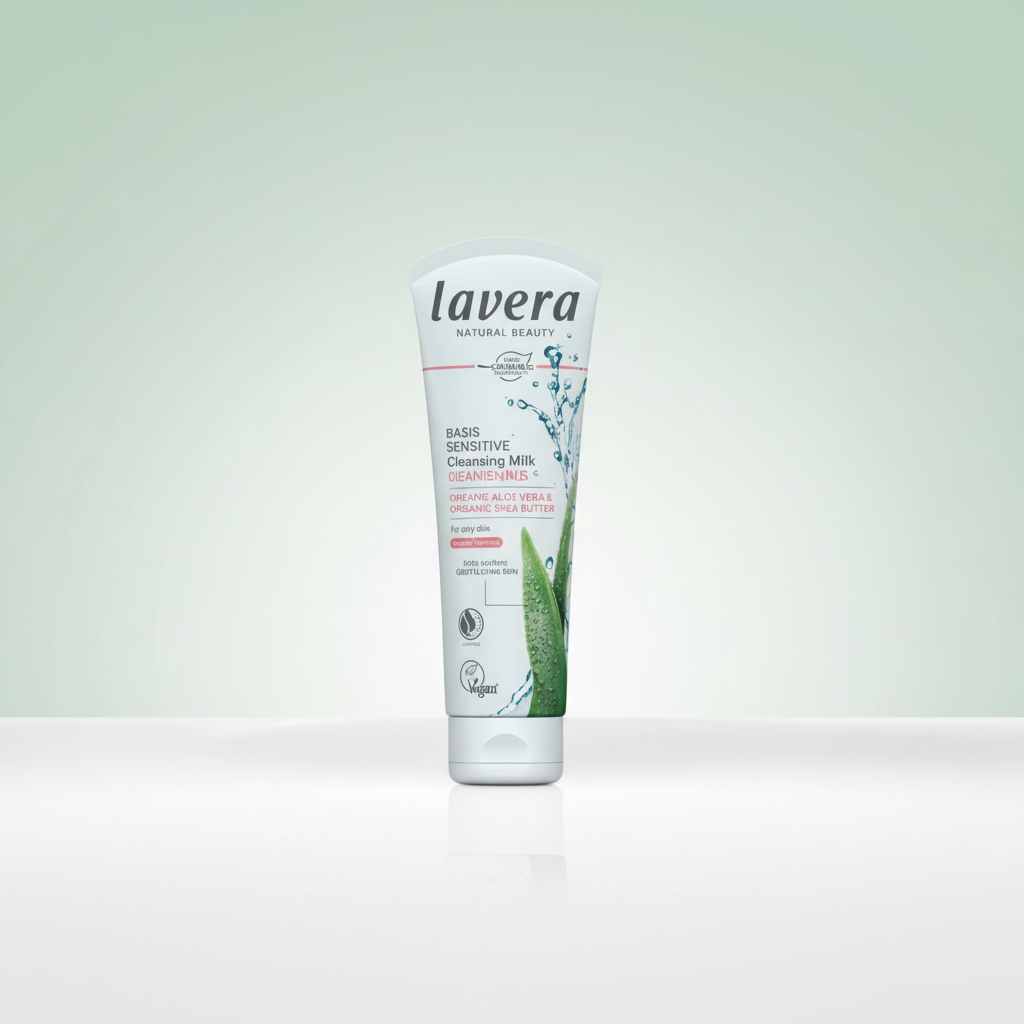Lavera Leche Limpiadora Facial Basis Sensitive con Aloe Vera y Karite 125ml - LAVERA - cosmética natural
