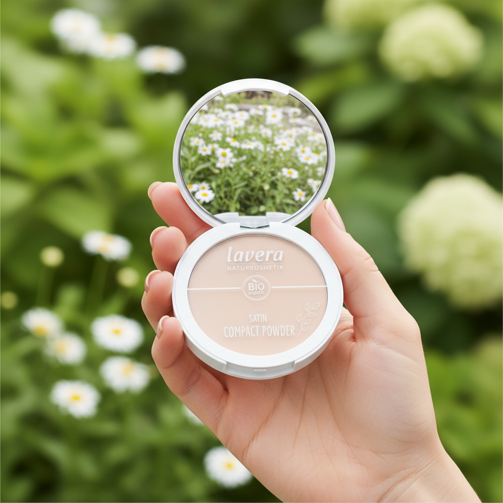 Lavera Maquillaje Polvo Compacto Satin 02 Medium 9.5g