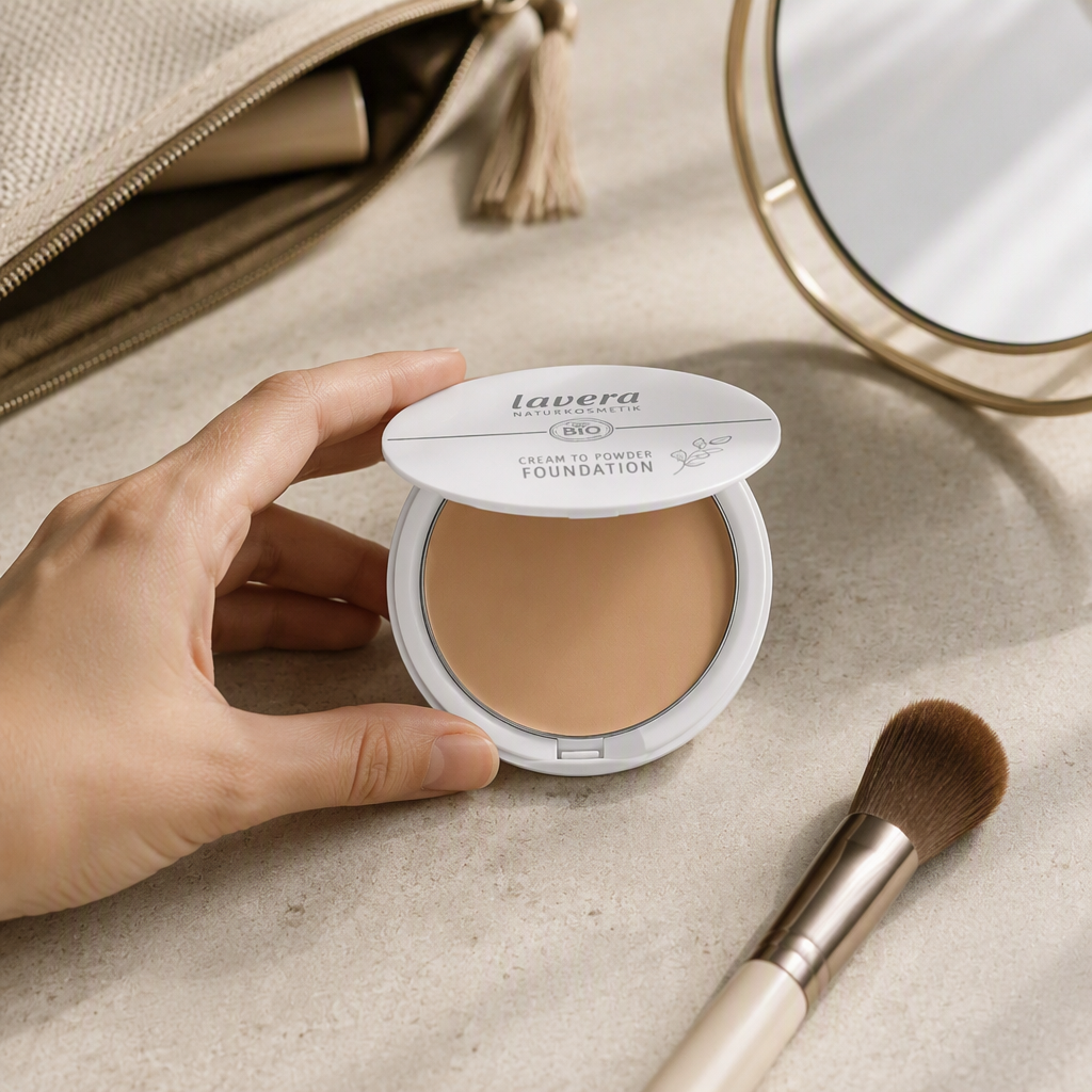 Lavera Maquillaje Polvo Crema Foundation 02 Tanned - LAVERA - cosmética natural
