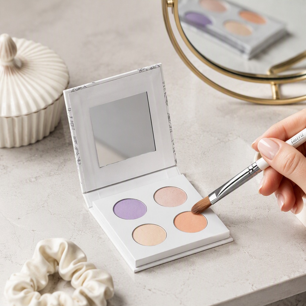 Lavera Sombra Ojos Cuatro Pure Pastel 01 - LAVERA - cosmética natural