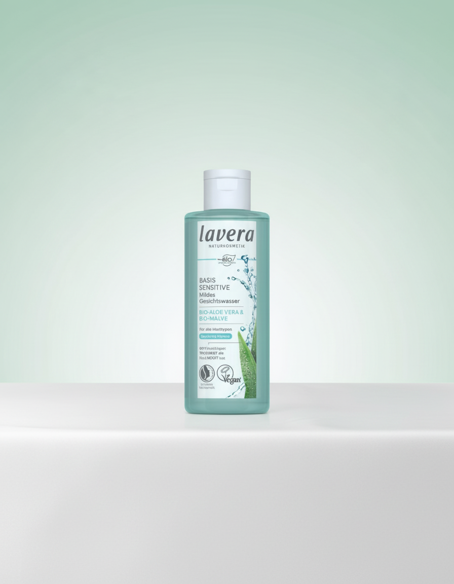Lavera Tónico Facial Suave Basis Sensitiv 200ml