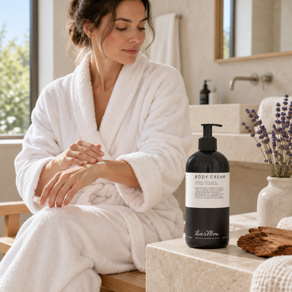 Less is More Body Cream Lavender Atlas Cedar 500ml