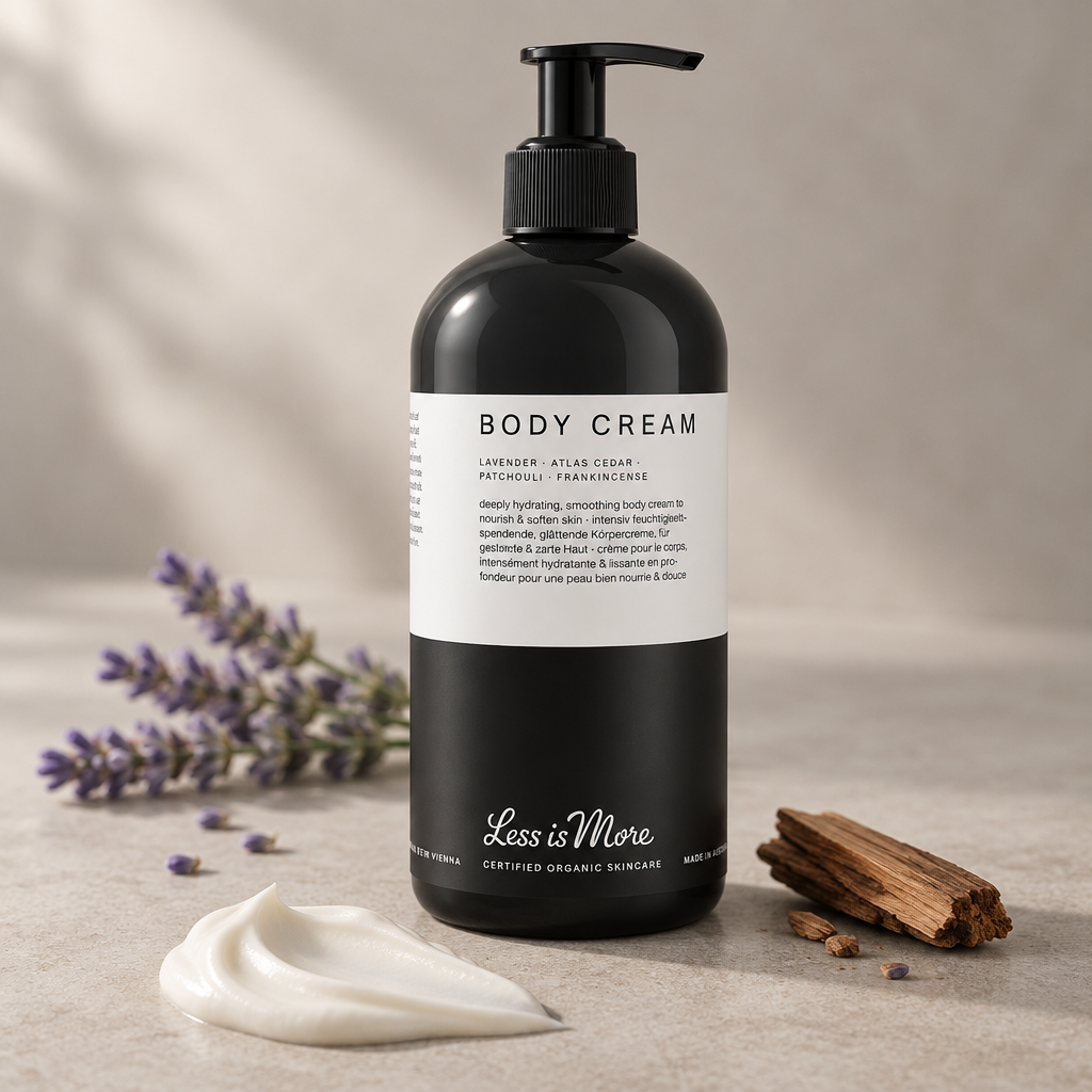 Less is More Body Cream Lavender Atlas Cedar 500ml