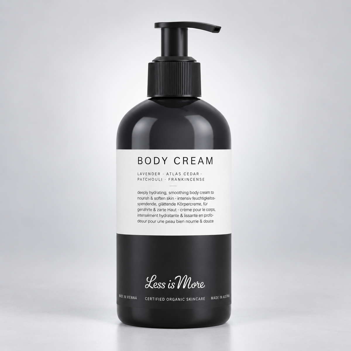 Less is More Body Cream Lavender Atlas Cedar 250ml
