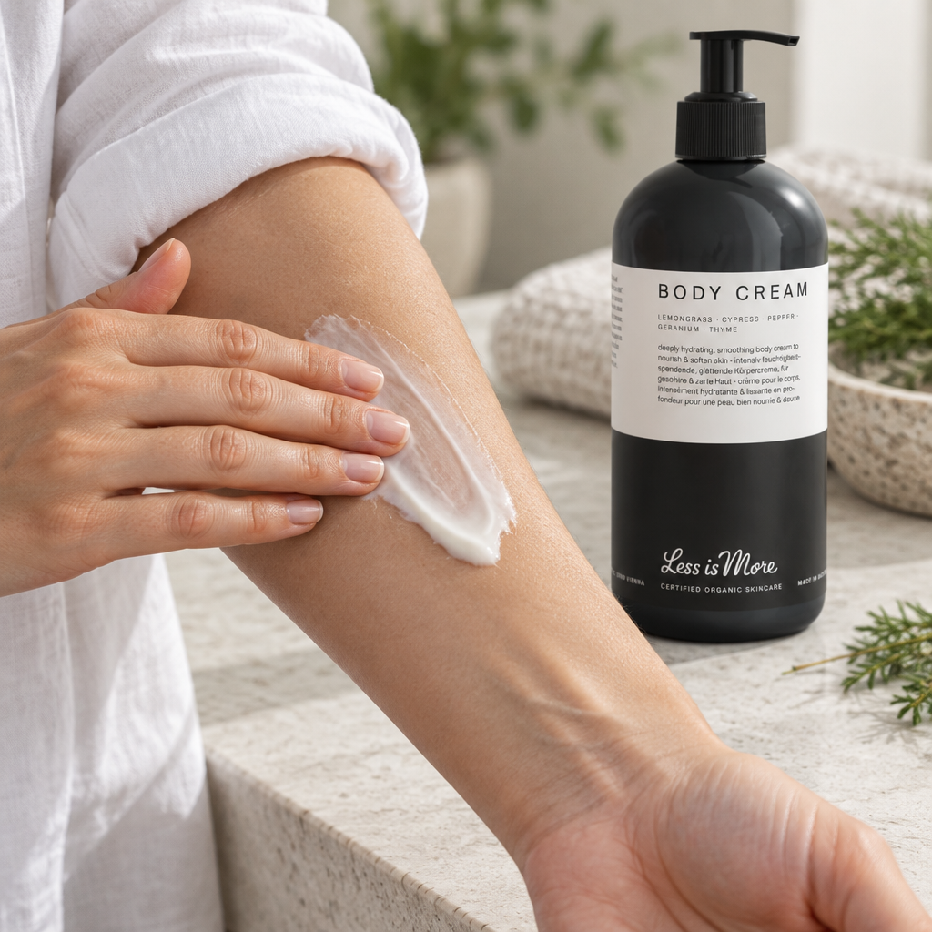 Less is More Body Cream Lemongrass Cypress 500ml