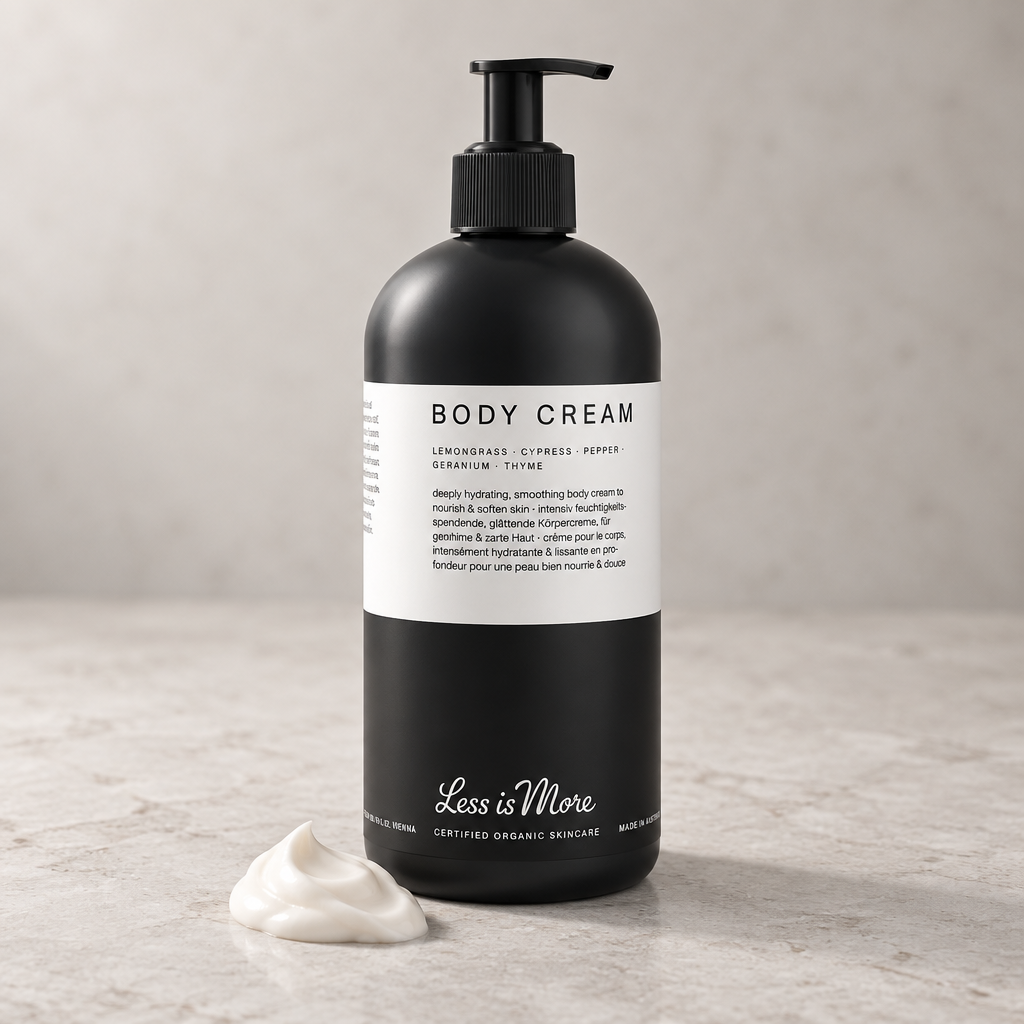 Less is More Body Cream Lemongrass Cypress 500ml