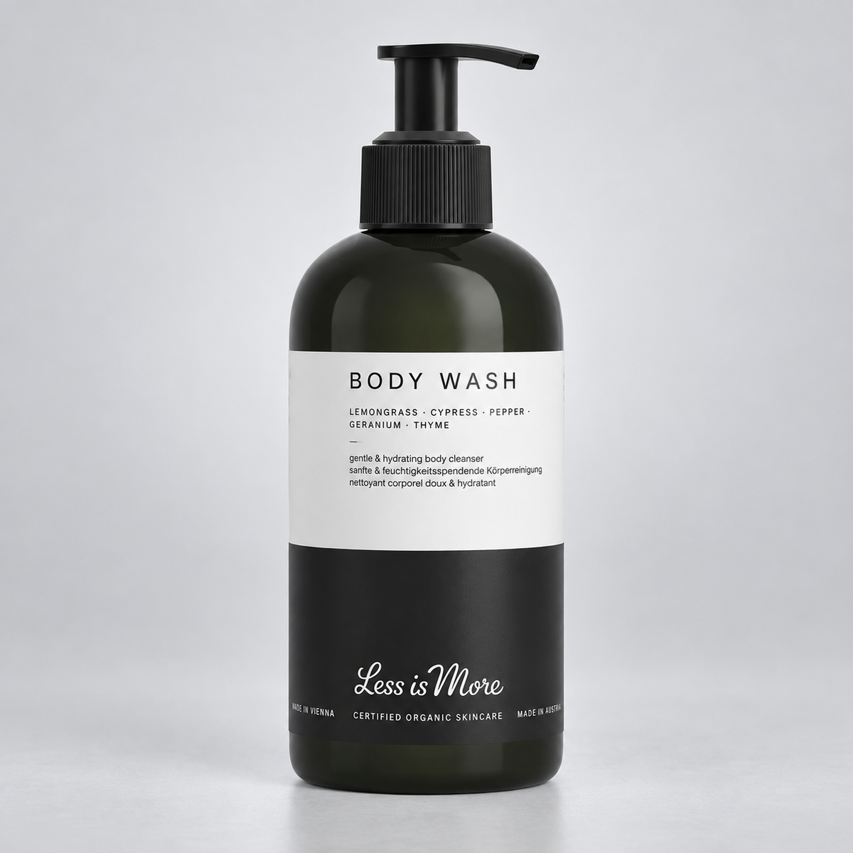 Less is More Body Wash Lemongrass Cypress 250ml