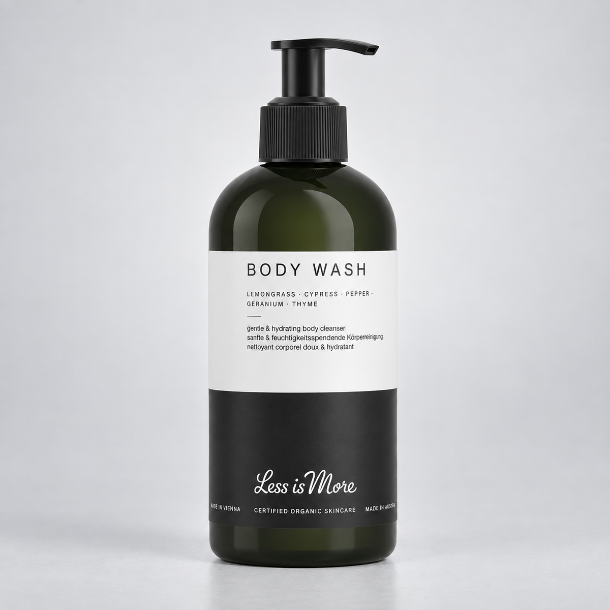 Less is More Body Wash Lemongrass Cypress 500ml