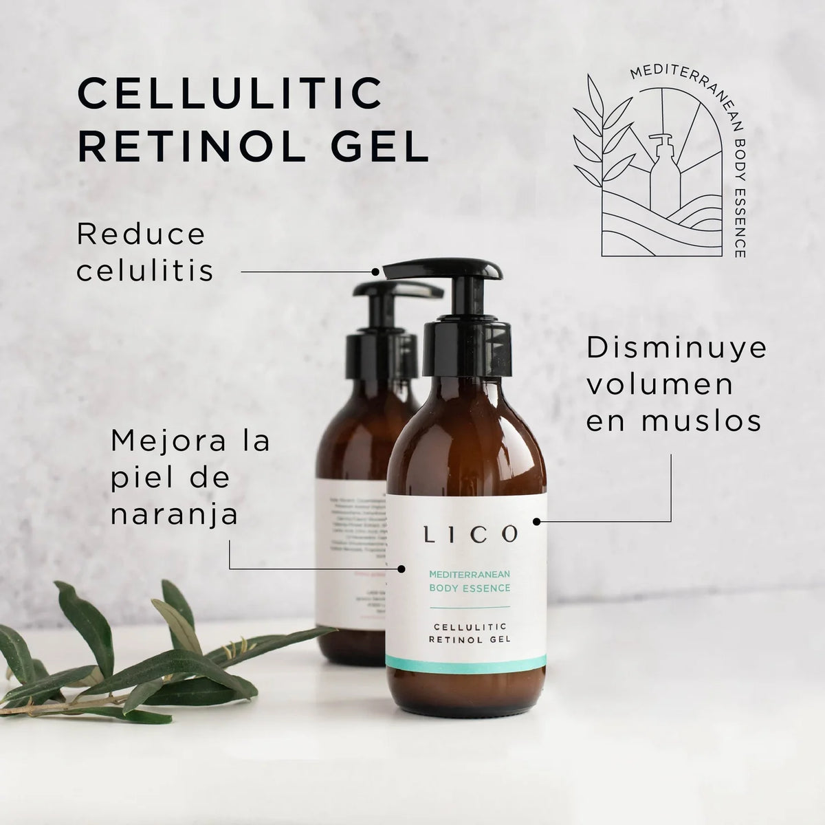 Lico Cellulitic Retinol Gel 200ml