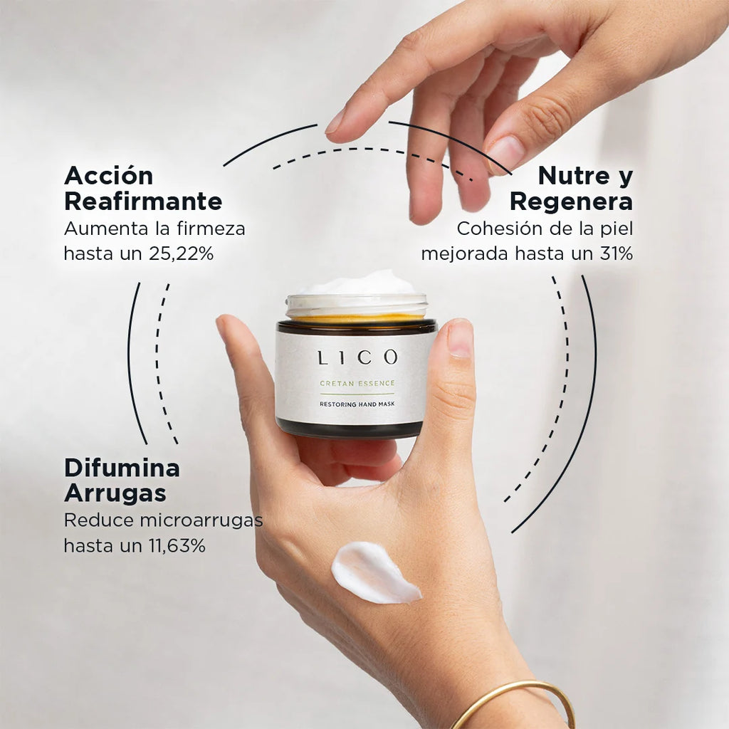 Lico Restoring Hand Mask 50ml - LICO COSMETICS - cosmética natural