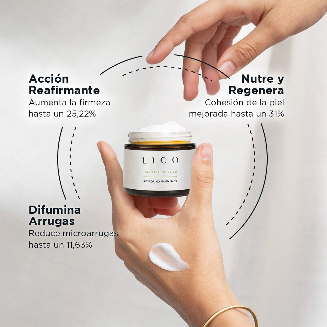 Lico Restoring Hand Mask 50ml - LICO COSMETICS - cosmética natural