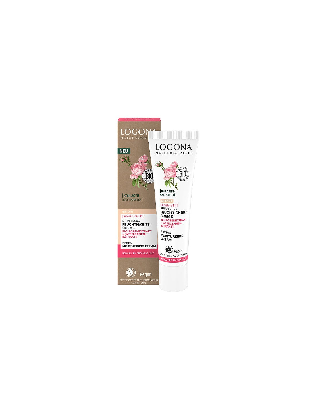 Logona crema-color-hidratante-reafirmante--rosas-bio-y-semillas-de-manzana