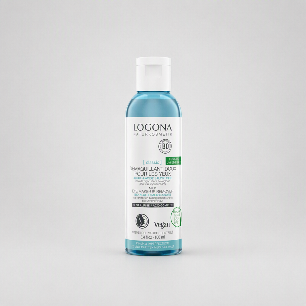 Logona Aceite Desmaquillante de Ojos Suave con Aloe Vera y Almendras Bio 125ml - LOGONA - cosmética natural