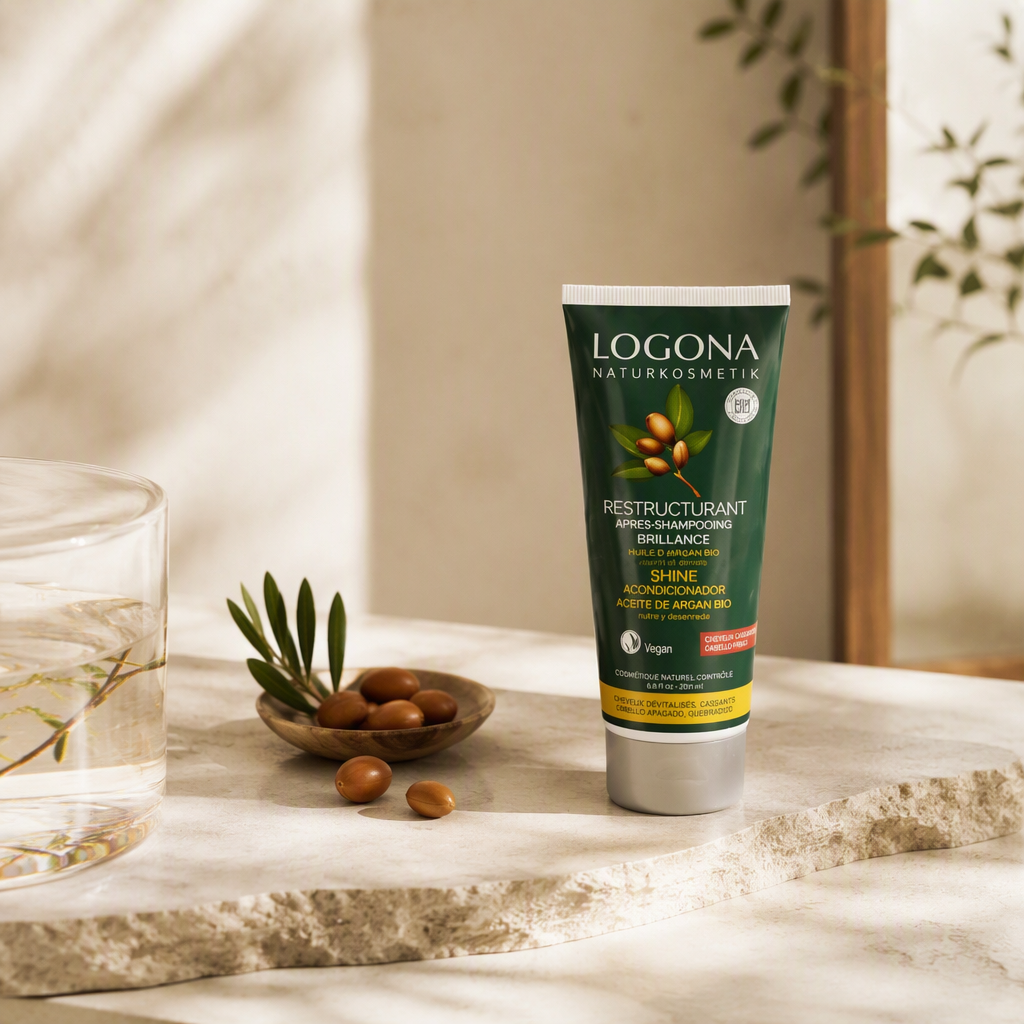 Logona Acondicionador Capilar Brillo con Argán 200ml - LOGONA - cosmética natural