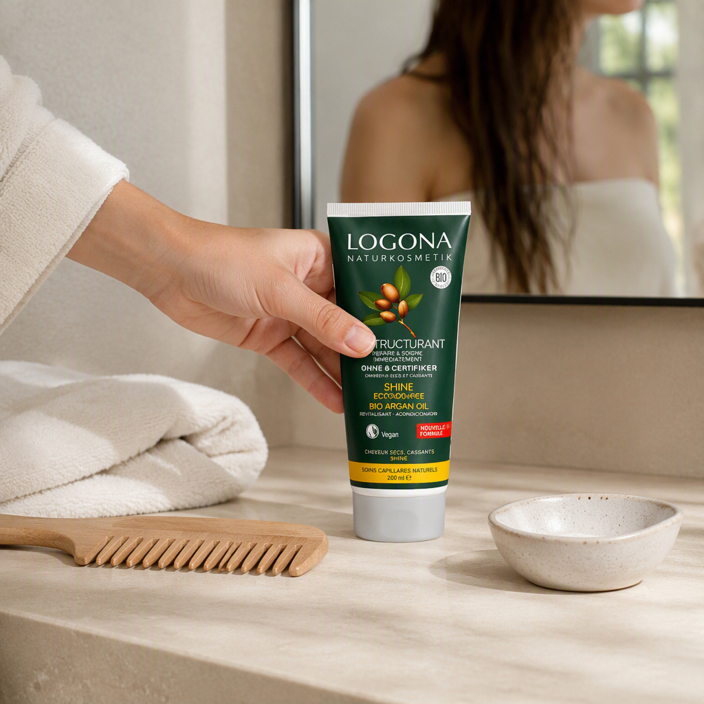 Logona Acondicionador Capilar Brillo con Argán 200ml - LOGONA - cosmética natural