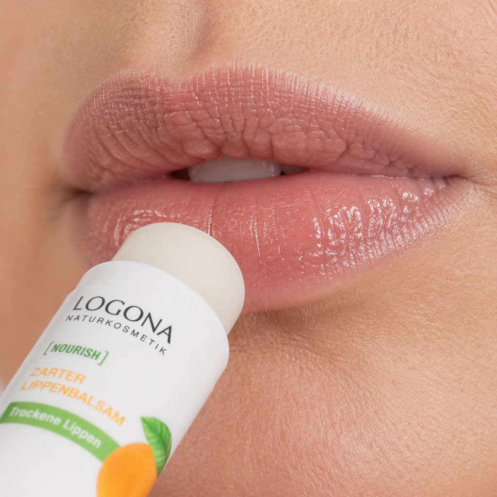 Logona Balsamo Labial Nutrición Delicada Naranja y Vit F - LOGONA - cosmética natural