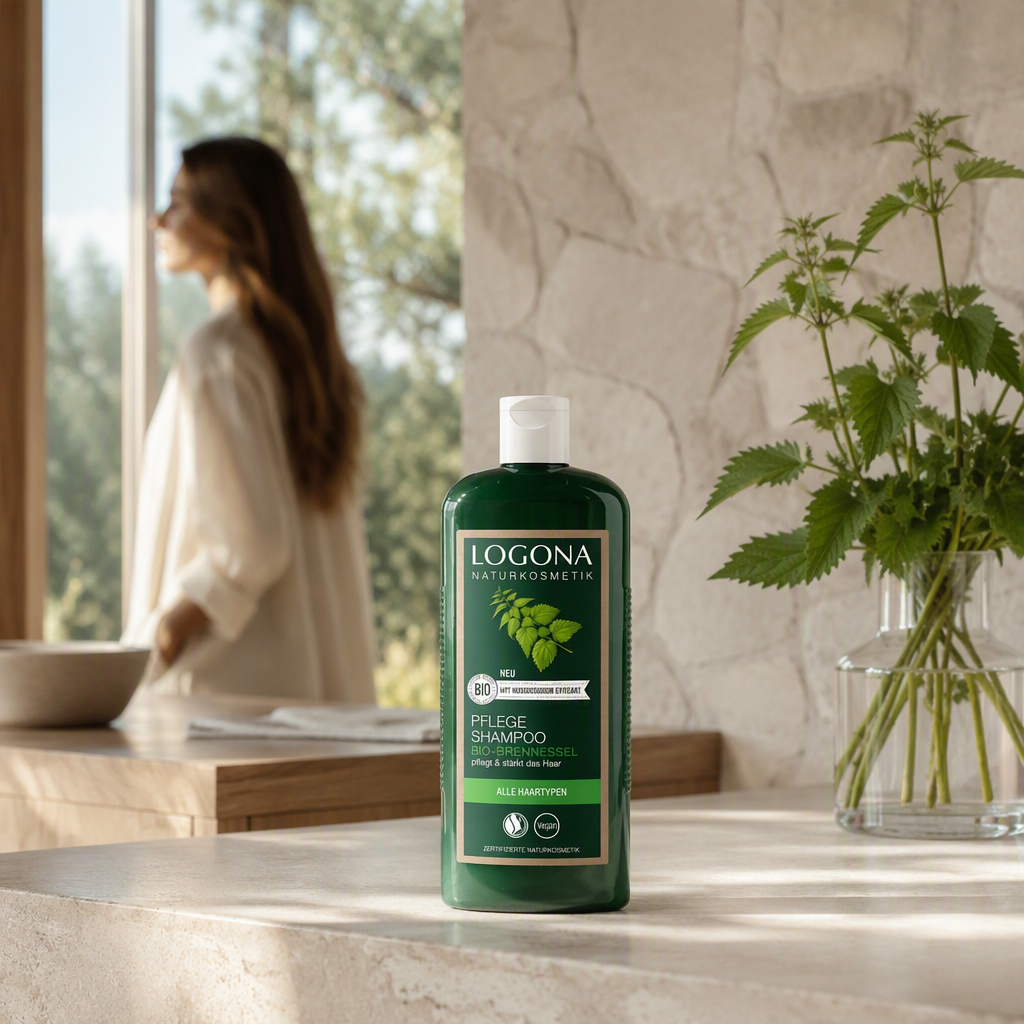 Logona Champu Cuidado Clasico con Ortiga 500ml - LOGONA - cosmética natural