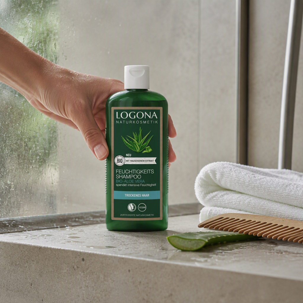 Logona Champu Hidratante con Aloe 250ml - LOGONA - cosmética natural