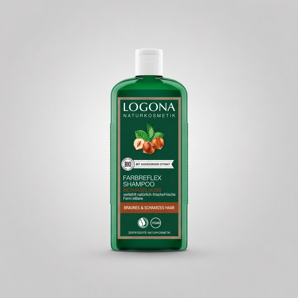 Logona Champu Reflejos Castaños con Avellana 250ml - LOGONA - cosmética natural